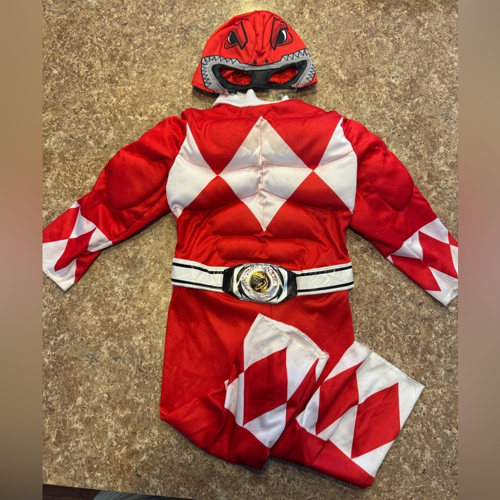 Toddler Red Power Ranger Costume